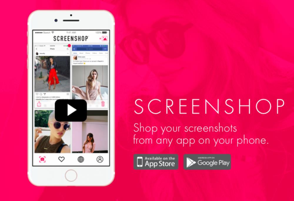 Screenshop app is the future of shopping