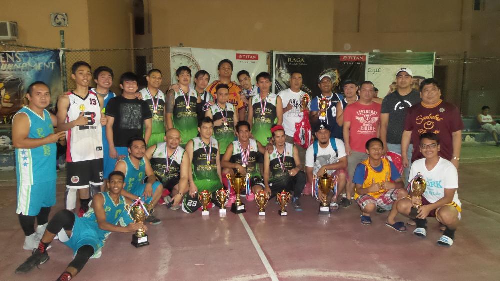 Titan Watch-JBL Basketball Tournament Awardees.