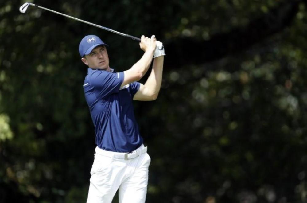 Jordan Spieth follows his shot from the second tee during the final round of the Tour Championship golf tournament at East Lake Golf Club. Brett Davis in this file photo. — Reuters