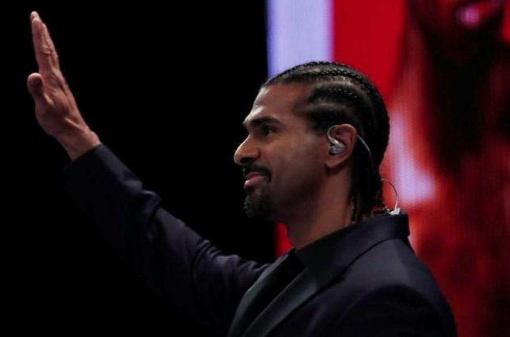 David Haye before the fight at The O2, London, Britain, in this file photo. — Reuters