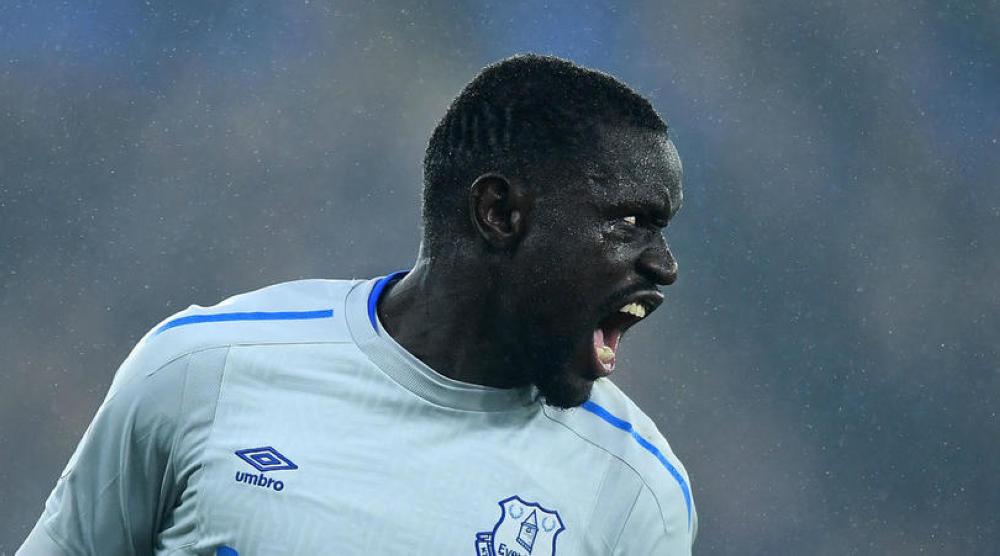 Everton striker Oumar Niasse, seen in this file photo, became the first Premier League player to be charged with 