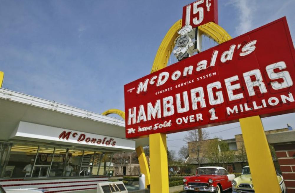 This April 15, 2005 file photo shows a replica of Ray Kroc's first McDonald's franchise, which opened on April 15, 1955, that is now a museum in Des Plaines, Illinois. McDonald's Corp. has announced it will demolish the museum. - AP