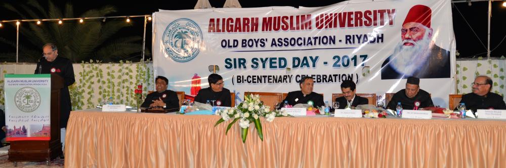 AMUOBA Riyadh marks Sir Syed bicentenary with fervor