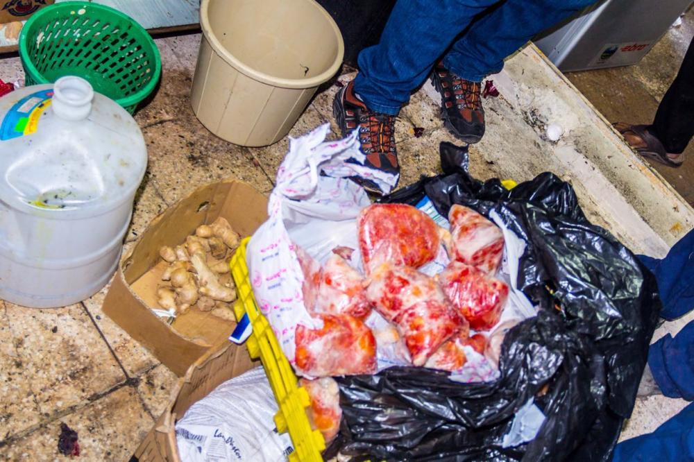 485 kilos of spoilt food seized in Baha