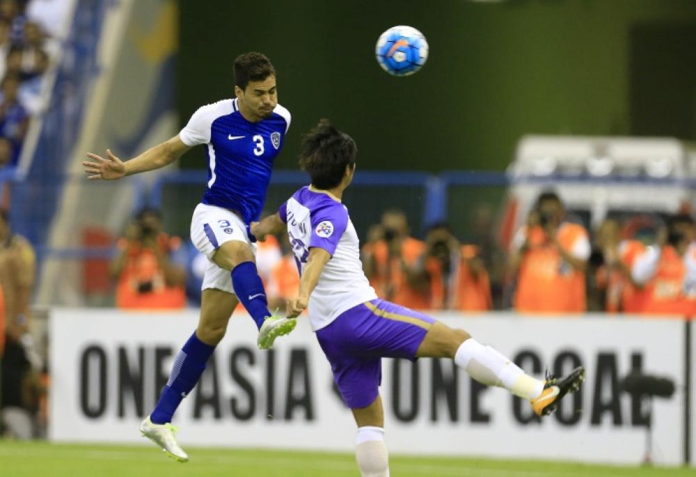 Influential Al-Hilal's Brazilian midfielder Carlos Eduardo, seen in this file photo, will miss the return leg of the Asian Champions League final in Tokyo.