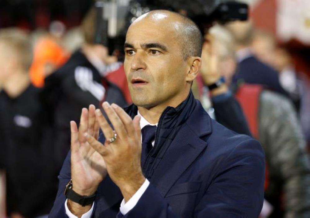 Belgium coach Roberto Martinez during the European 2018 World Cup Qualifications against Cyprus at the Heysel Stadium, Brussels, Belgium. — Reuters