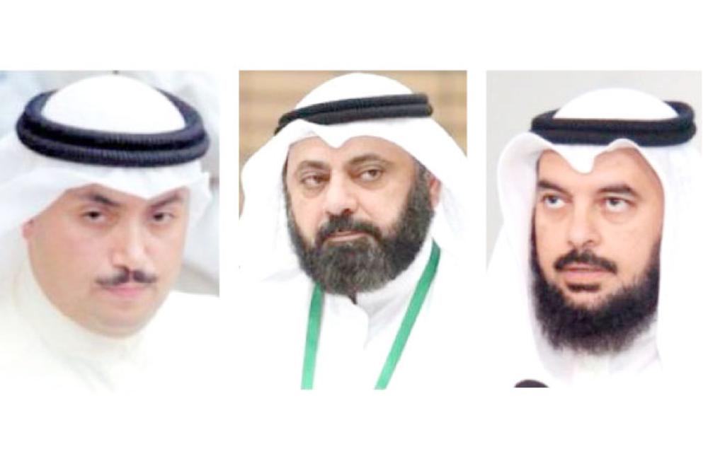 

Left to Right: Mohammed Al-Mater; Walid Tabtabai; Jamaan Al-Harbash.