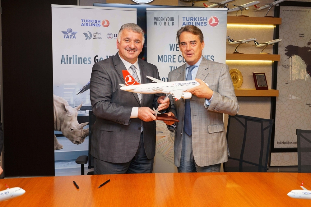Turkish Airlines pledges  zero-tolerance regarding  the illegal wildlife trade