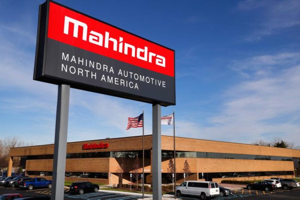 Indian conglomerate Mahindra Group is opening an automotive manufacturing facility in Detroit. — AP
