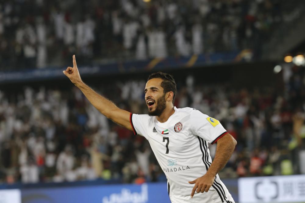 Al Jazira's Ali Mabkhout winner against Japan's Urawa Reds on Saturday set up a Club World Cup semifinal against Real Madrid in Abu Dhabi. 