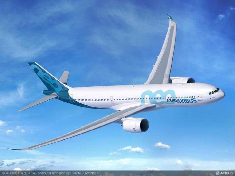 FIle photo of an Airbus-A330neo.