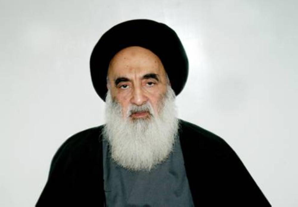 Grand Ayatollah Ali Al-Sistani seen in this file photo.