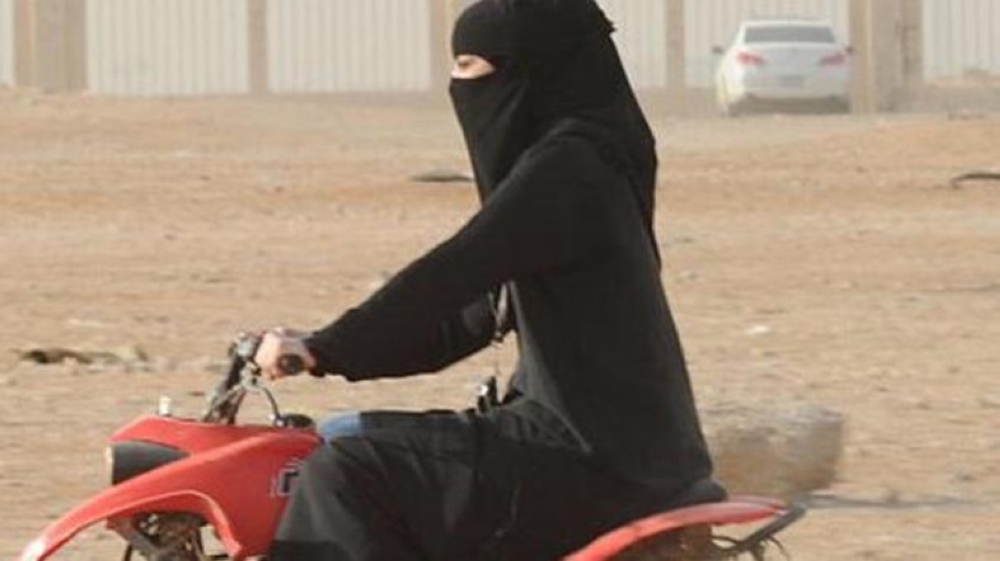 Women will get licenses to ride motorcycles as per a Royal decree announced in September, which comes into effect in June 2018. File photo of a woman riding a quad bike in Jeddah.