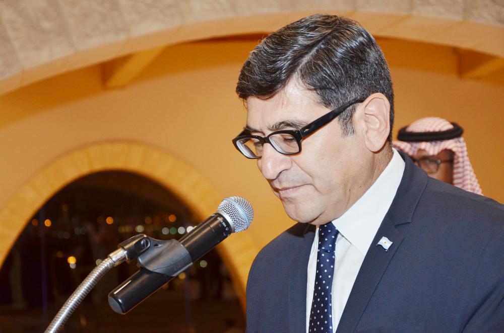 Argentine Ambassador Jamie Sergio Cerda 