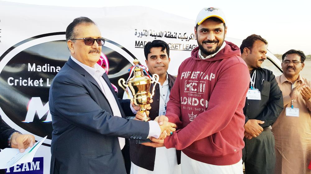 Hammad Saeed — Player of the Tournament
