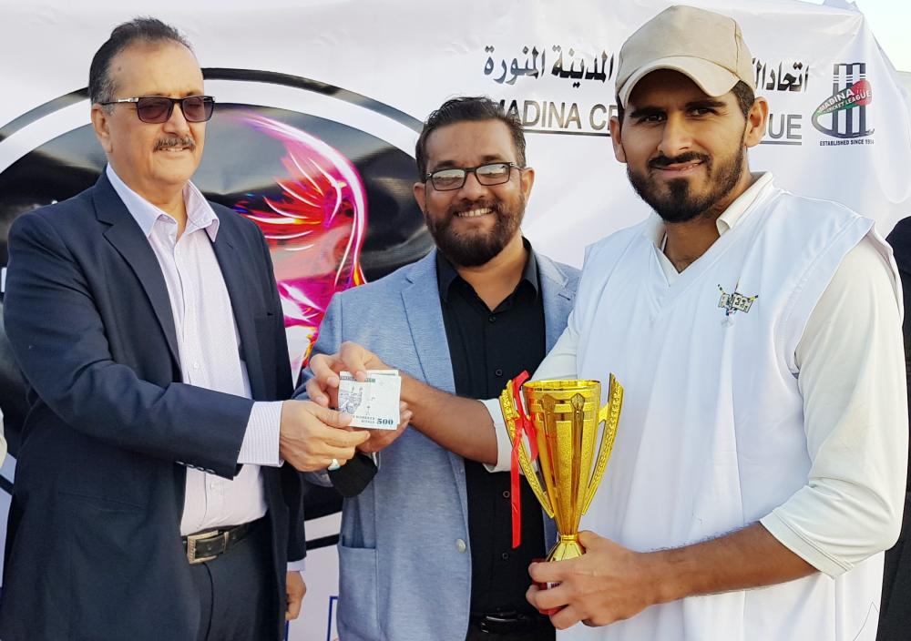 Hammad Saeed — Player of the Tournament