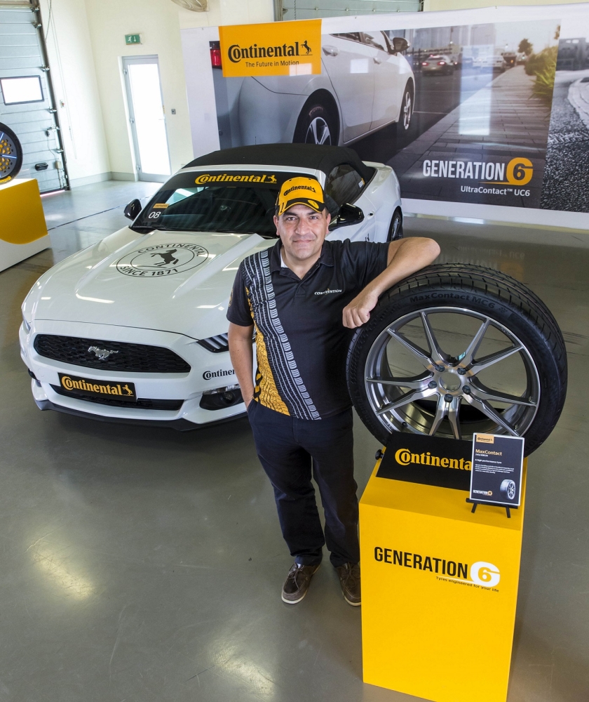 Continental launches Generation 6 tires in the ME