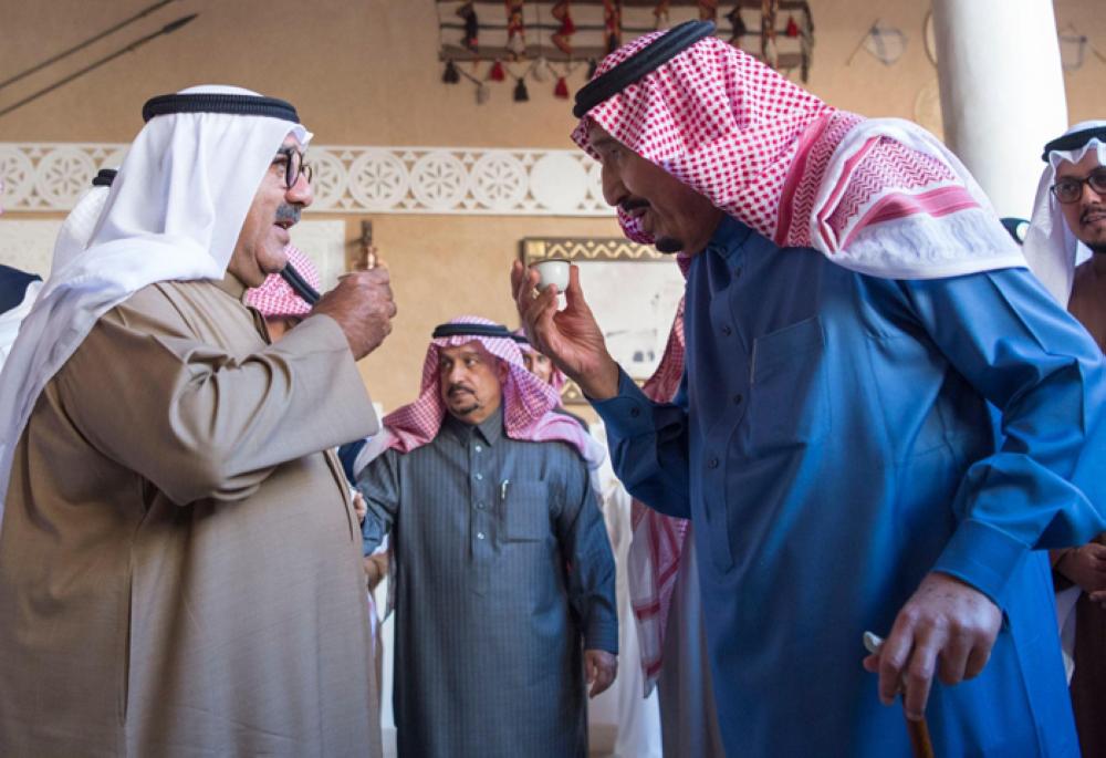 King receives Kuwait's deputy PM