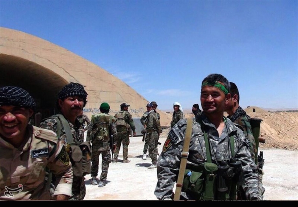 The Fatemiyoun is reportedly the biggest military unit deployed by Iran in Iraq and Syria, made up of recruits from Afghanistan's Shiite minority. — File photo