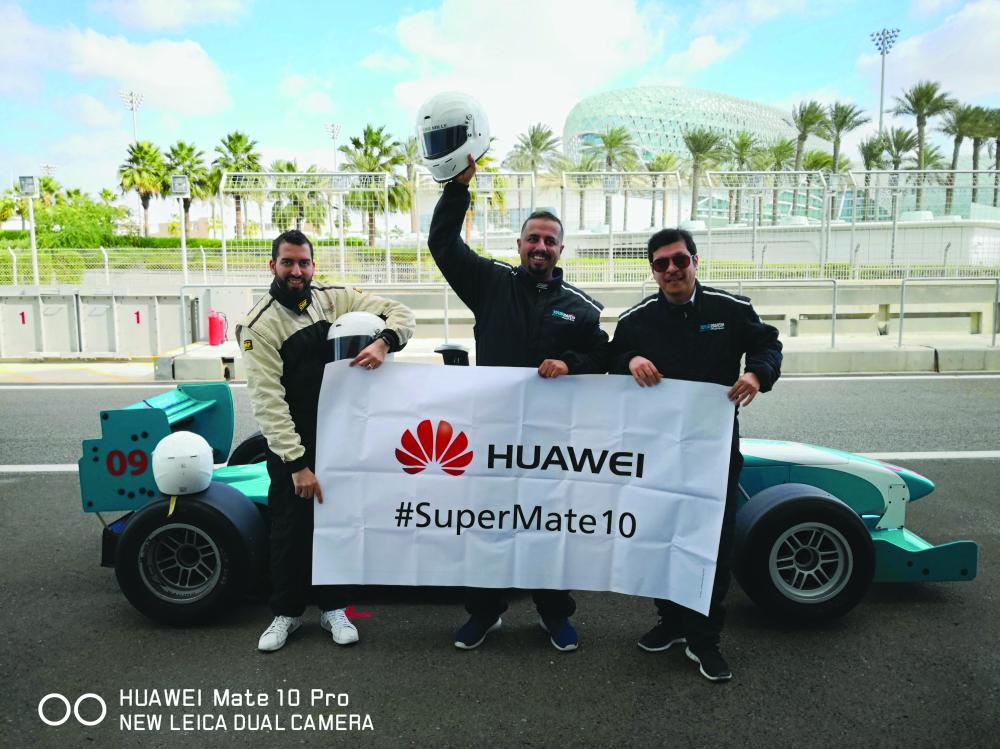 Winners experience driving at YAS circuit. — Courtesy photo