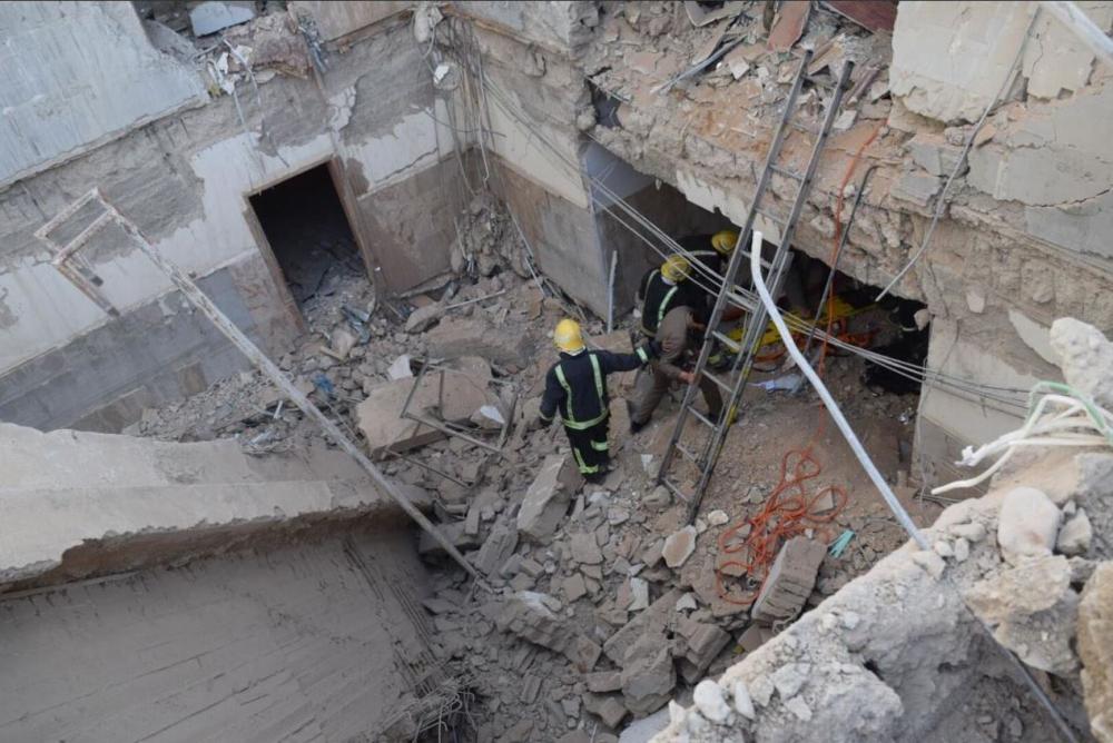 Two Pakistanis killed in Riyadh old building collapse