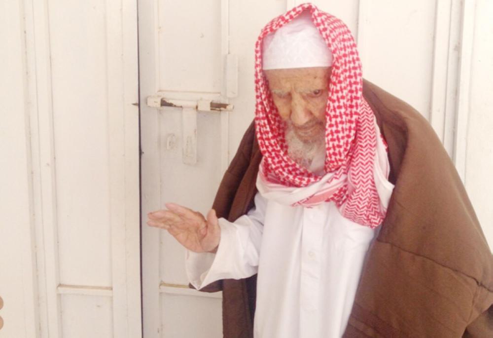 Oldest Saudi man, Sheikh Ali Al-Alakmi, died in Abha last weekend at the age of 147. — Courtesy photo