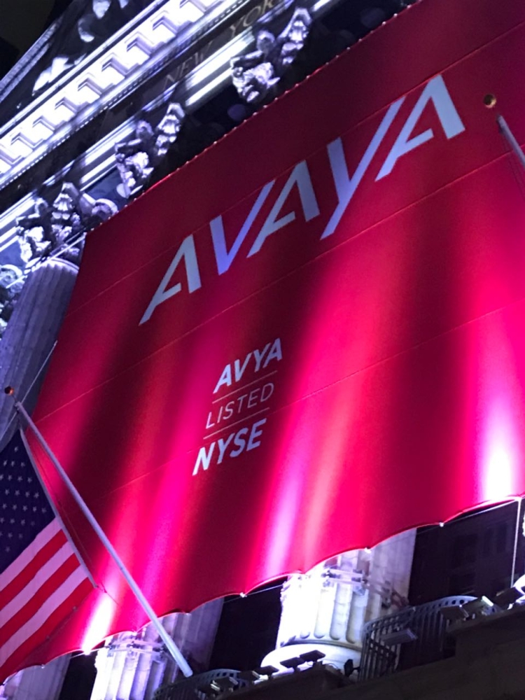 Avaya to ring opening bell, begin trading on NYSE