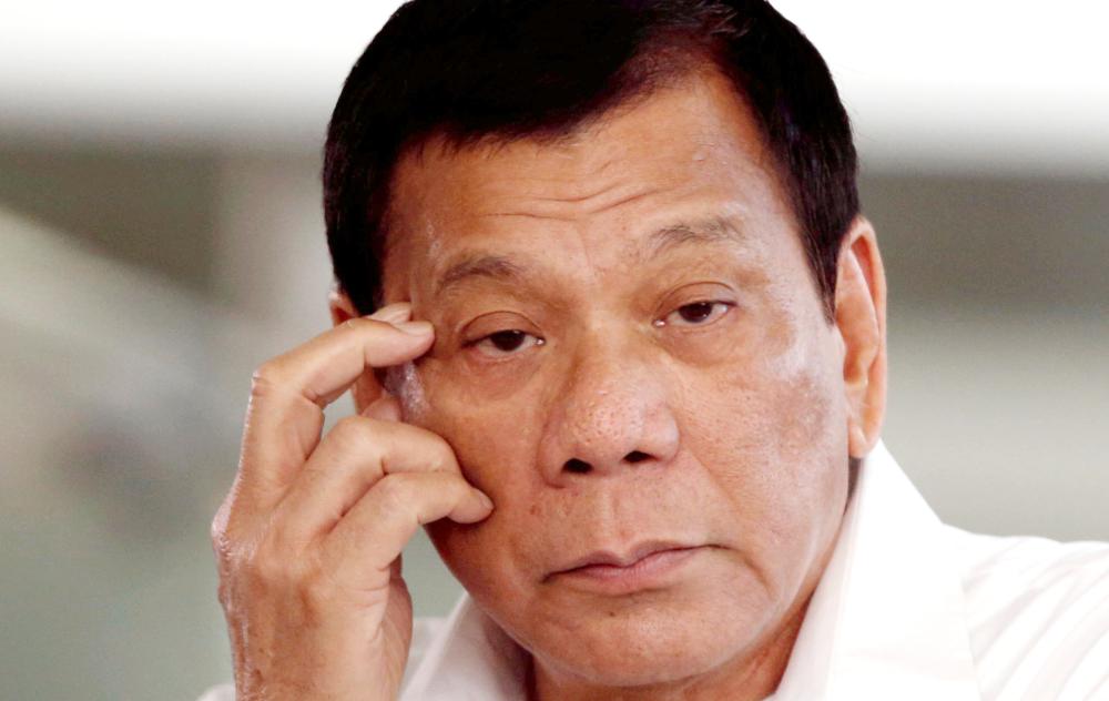 Philippine President Rodrigo Duterte  