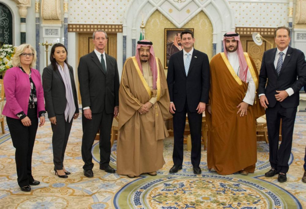 King, US House speaker discuss regional stability, anti-terror campaign, and Iranian aggression