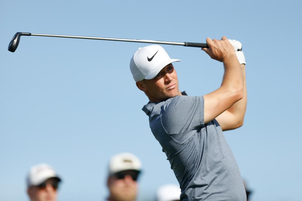 Alex Noren of Sweden plays at the Farmers Insurance Open at Torrey Pines South in San Diego Saturday. — AFP
