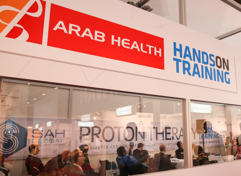 Hands on Training at the Arab Health in Dubai. — Courtesy photo