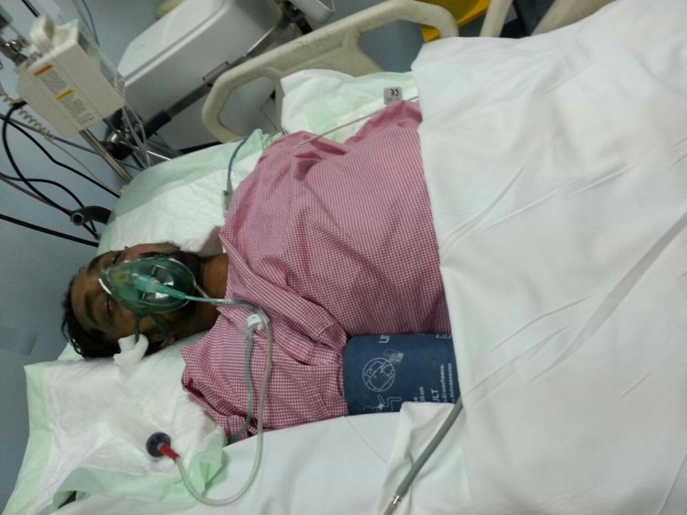 Shaikh Arif in a coma at King Abdulaziz Hospital in Taif.
