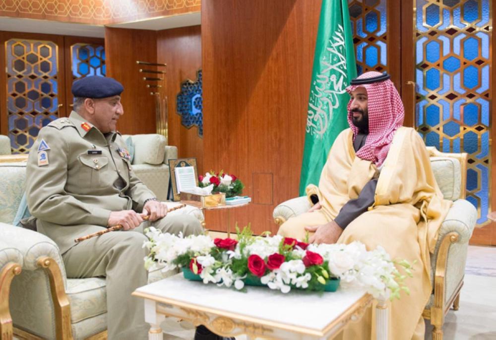 Crown Prince meets Pakistani Army Chief