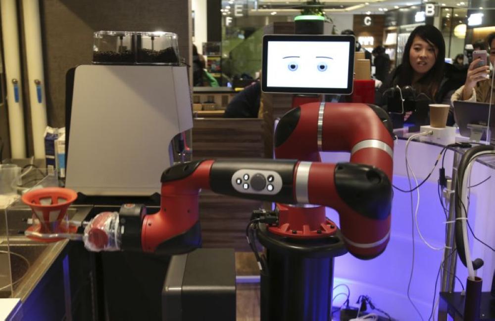 Robot barista named 