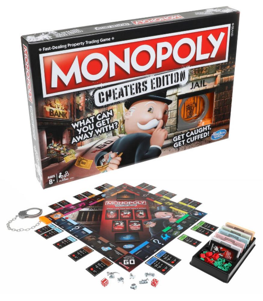 Hasbro introduces new version of Monopoly for cheaters