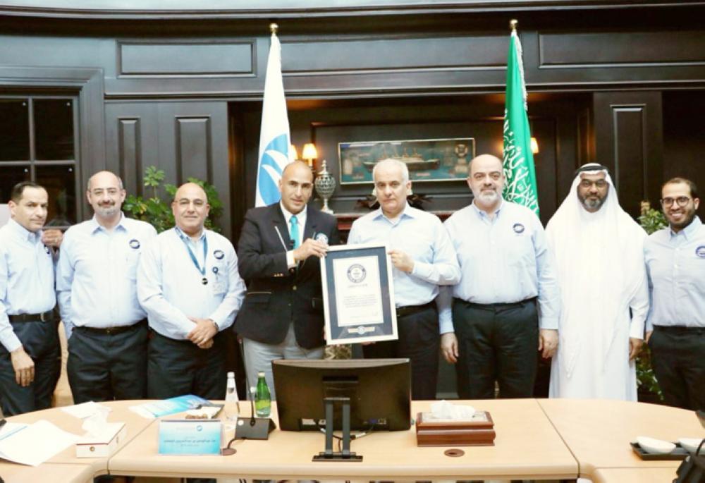 Guinness acknowledges SWCC as the biggest desalination facility