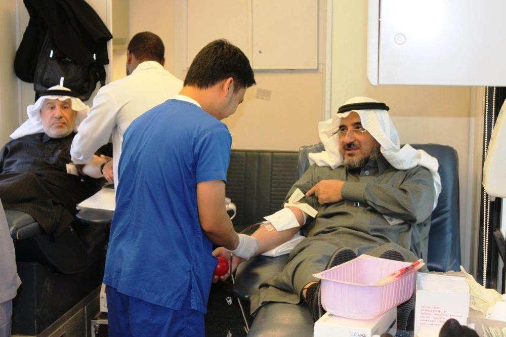 Alinma Bank and King Abdulaziz  Medical City blood drive a success