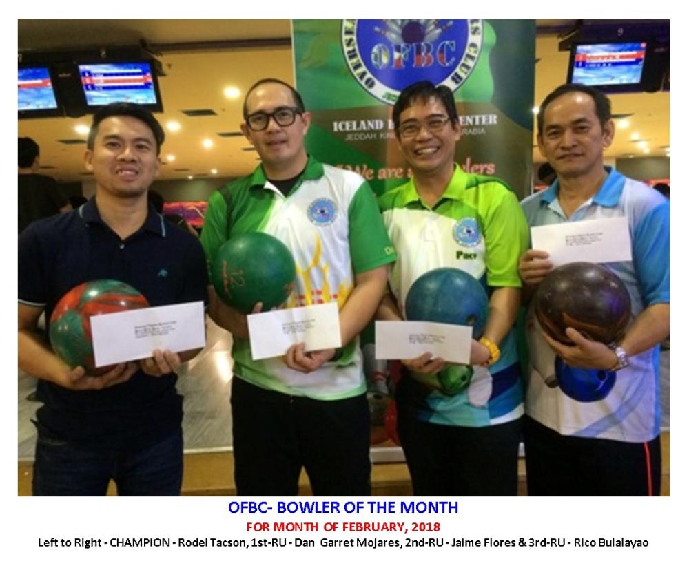 Ladies division winners (from L)  Faride de Guzman, Vilma Miranda, Carmen Duma and Malou Nidoy