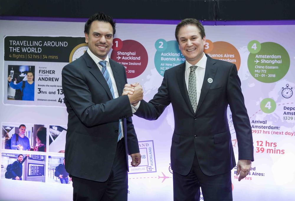 Etihad Airways honors record breaking executive