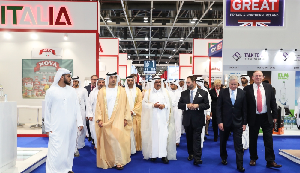 Sheikh Hamdan bin Rashid Al Maktoum, Deputy Ruler of Dubai and UAE Minister of Finance, opens Gulfood 2018