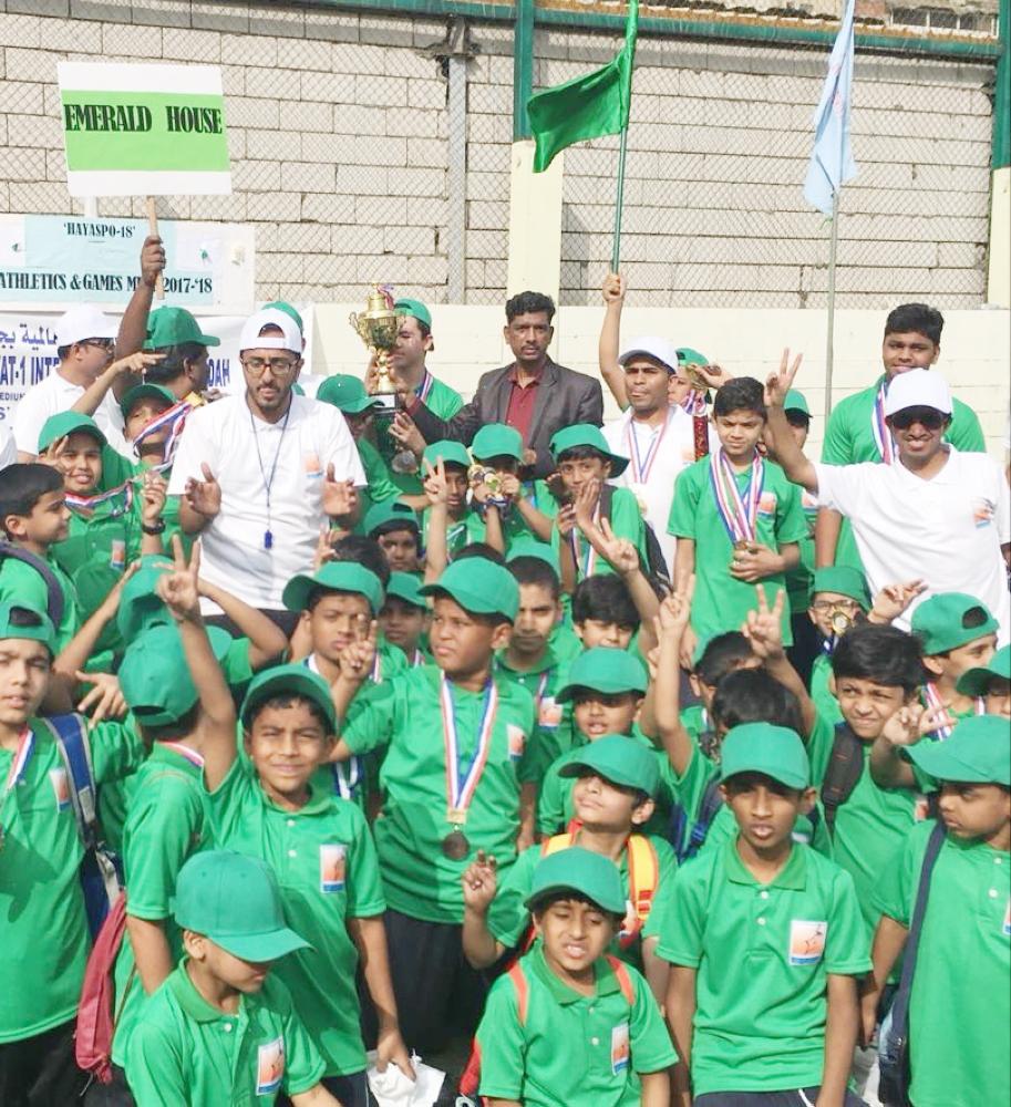 Al Hayat-1 students excel in sports fest