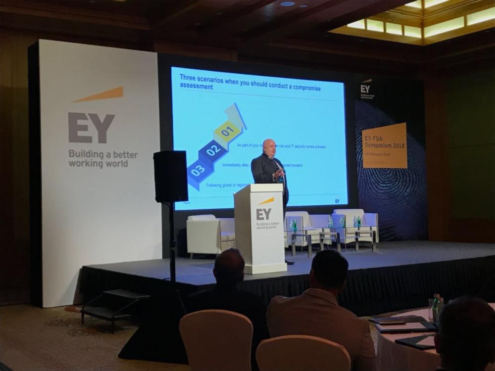 Companies in KSA, UAE 
‘increasingly concerned’ 
about data protection: EY