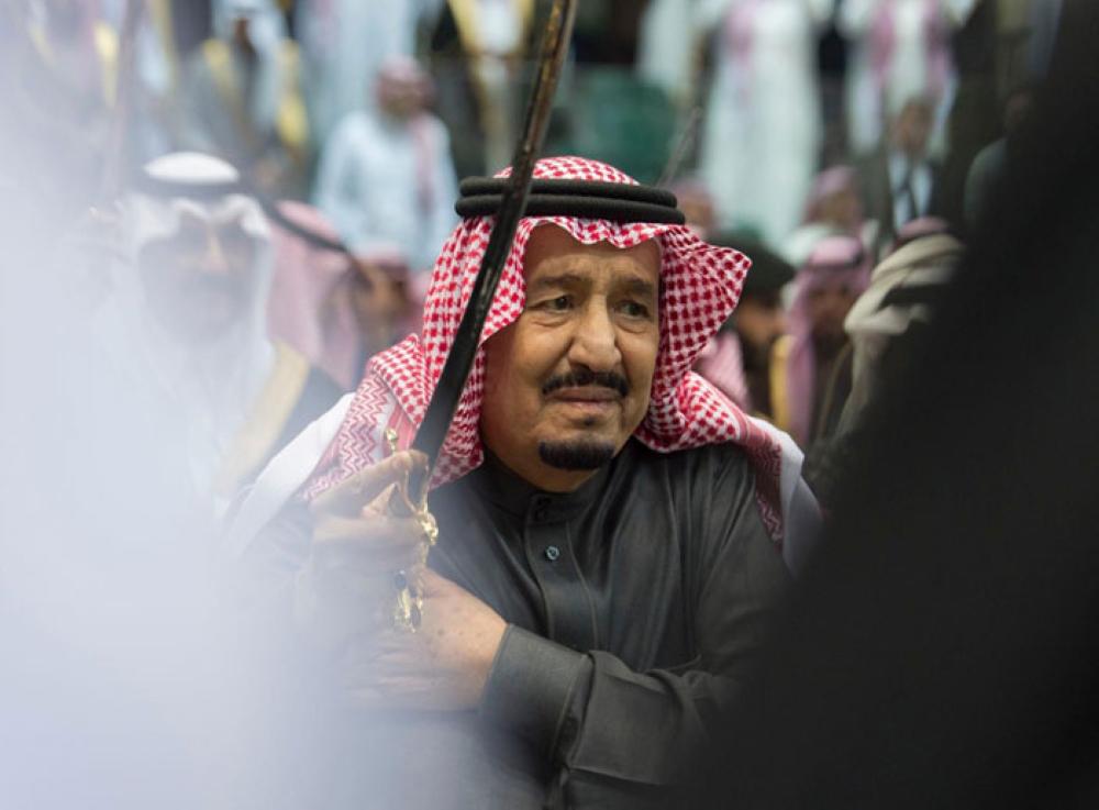 King performs Ardha dance in Riyadh