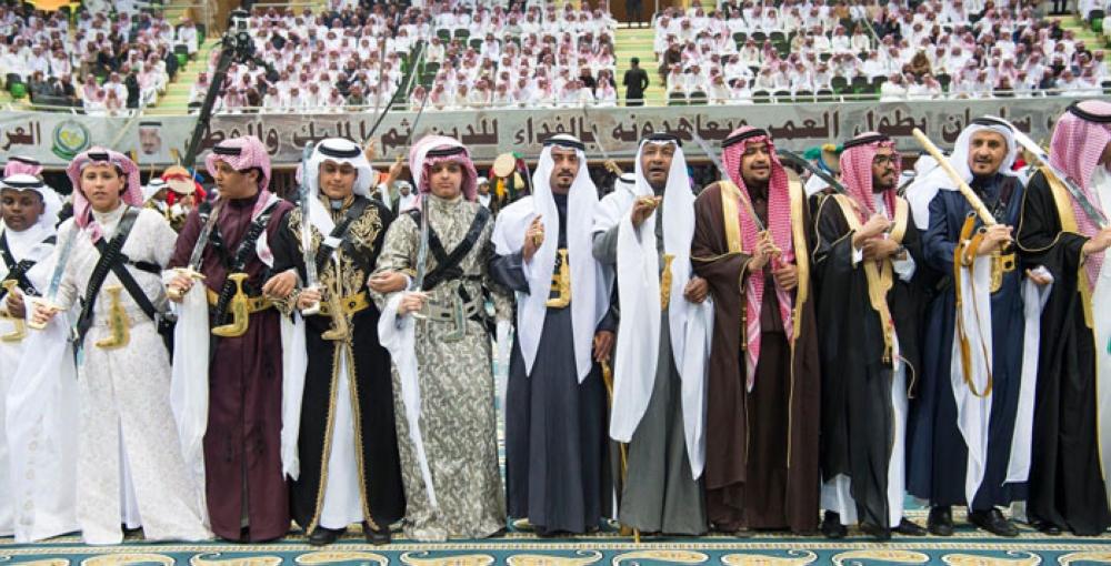 King performs Ardha dance in Riyadh
