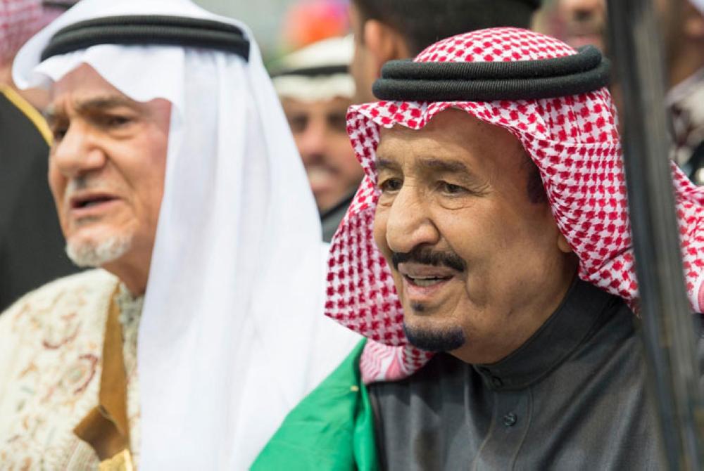 King performs Ardha dance in Riyadh