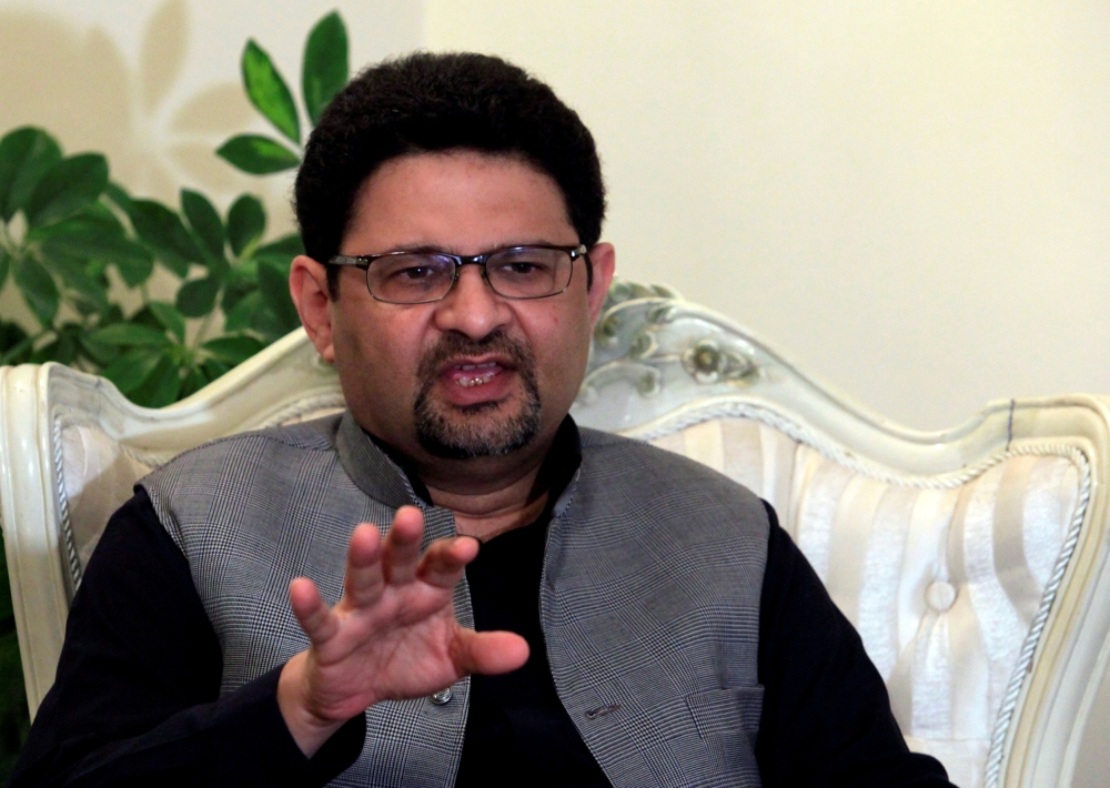 Pakistan’s new finance ministry chief Miftah Ismail speaks during an interview in Islamabad, Pakistan, in this Dec. 28, 2017 file photo. — Reuters