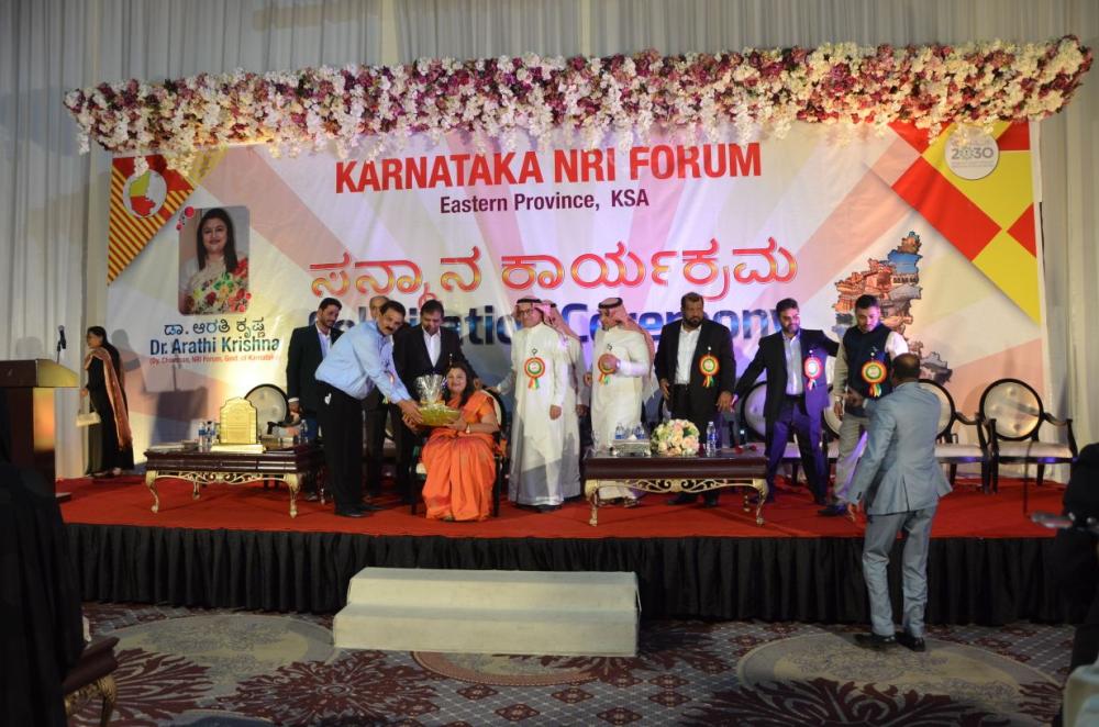 Dr. Arathi assures welfare 
of Gulf Kannadiga NRIs