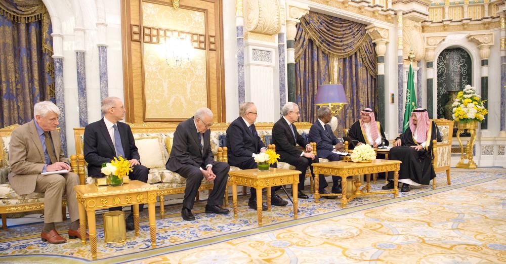 King receives a delegation of ‘The Elders’