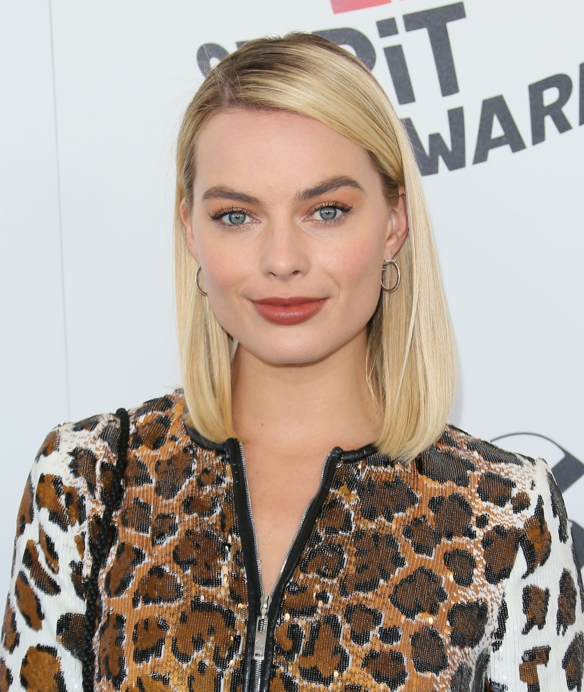 Actress Margot Robbie arrives for the 2018 Film Independent Spirit Awards in Santa Monica, California on Sunday. - AFP
