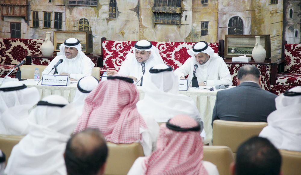 The open meeting organized by the Authority of the Chartered Accountants at he Jeddah Chamber of Commerce and Industry.